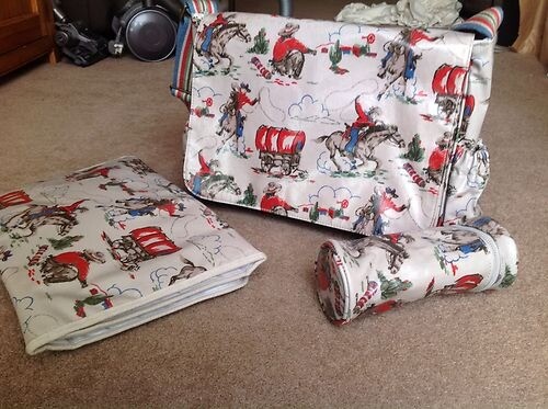 cath kidston cowboy changing bag